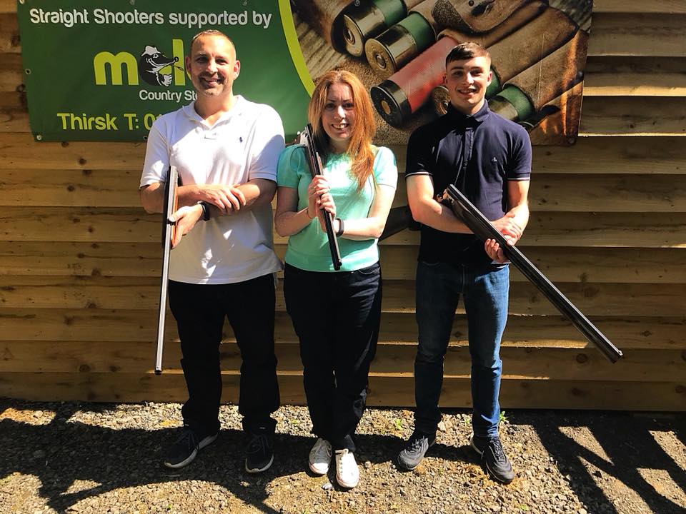 clay pigeon shooting in North Yorkshire