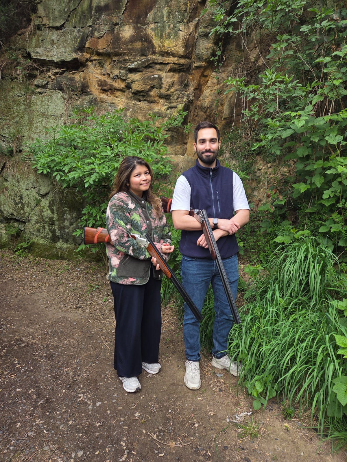 North Yorkshire clay pigeon shooting
